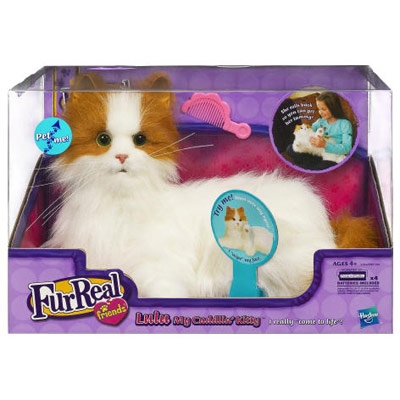 furreal friends lulu my cuddlin kitty cat walmart