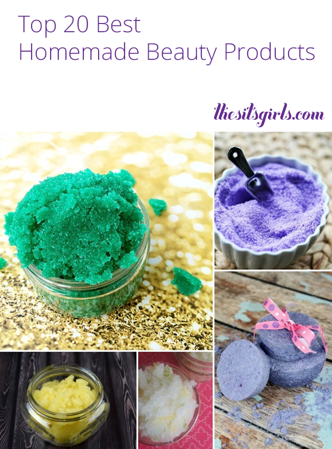 Top 20 Best DIY Homemade Beauty Products