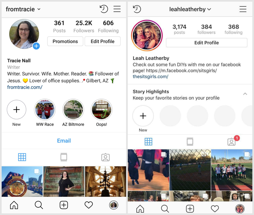 instagram profile screenshot android and ios - how to see the date you followed someone on instagram