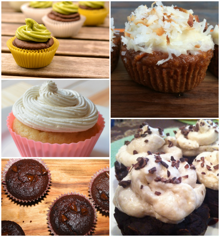 Skinny Cupcakes | Black Bean Cupcakes | Vanilla Avocado Frosting