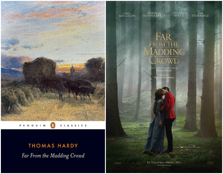 Thomas hardy novels. Far from the Madding crowd книга.