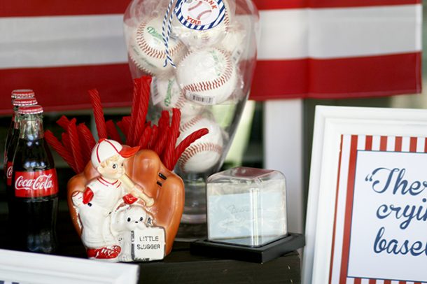 Baseball Theme Party Ideas | Vintage Baseball Party