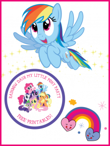 My Little Pony Rainbow Dash Birthday Party