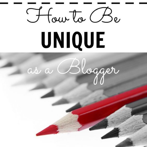 How To Be Unique As A Blogger | The SITS Girls