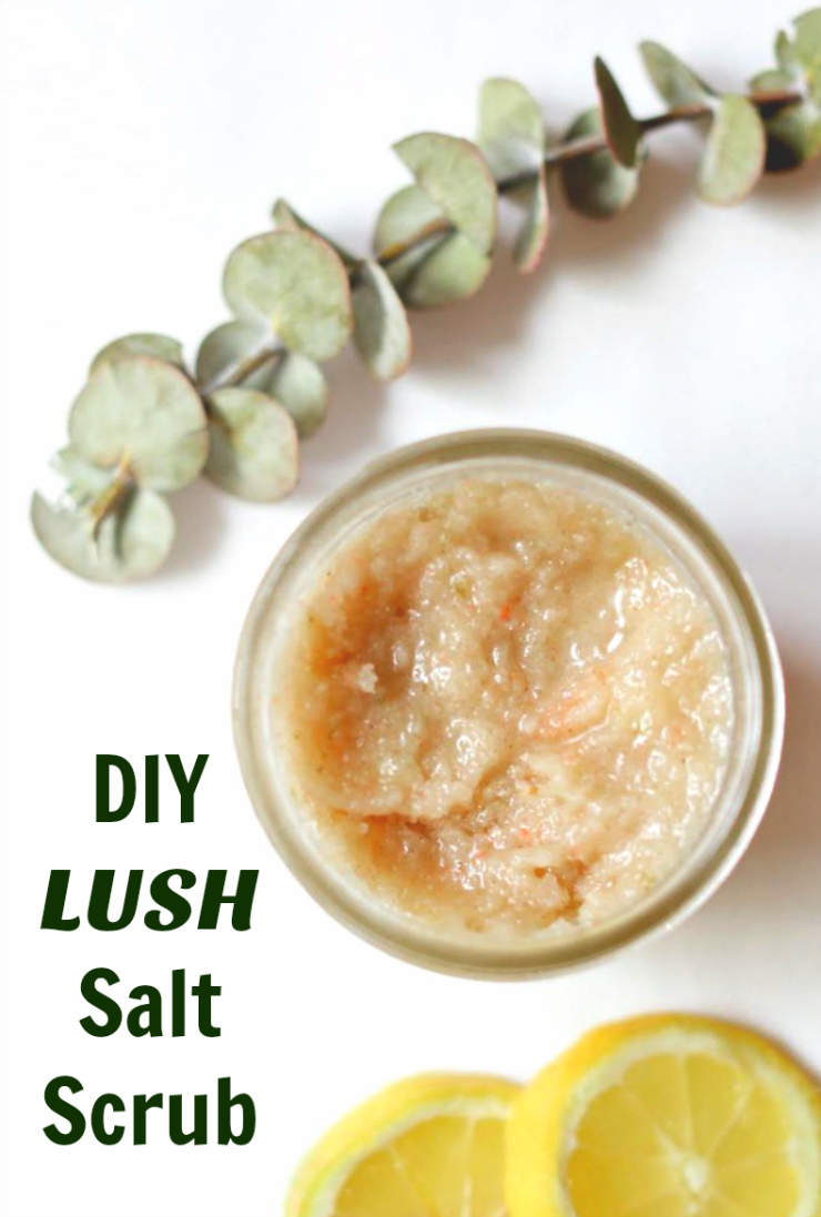 DIY Lush Salt Scrub | Ocean Salt Scrub Recipe
