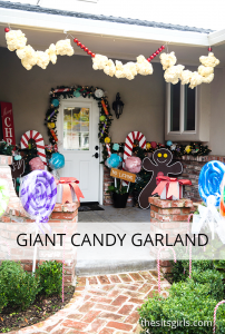 Gingerbread House Decorations Giant Candy Garland