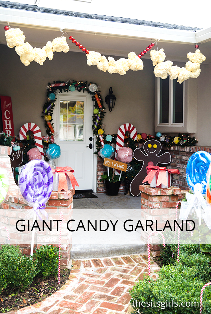 Giant Candy Decorations Diy / Giant Candy Cane Diy / Making some giant ...