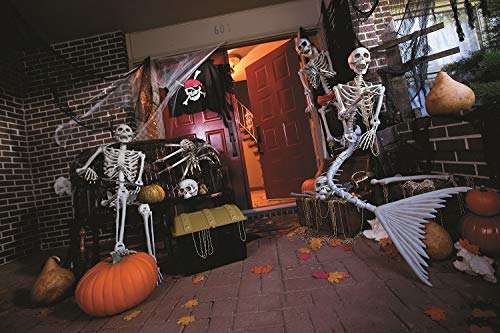 Mermaid Skeletons Are Here For Halloween | Underwater Halloween Decor